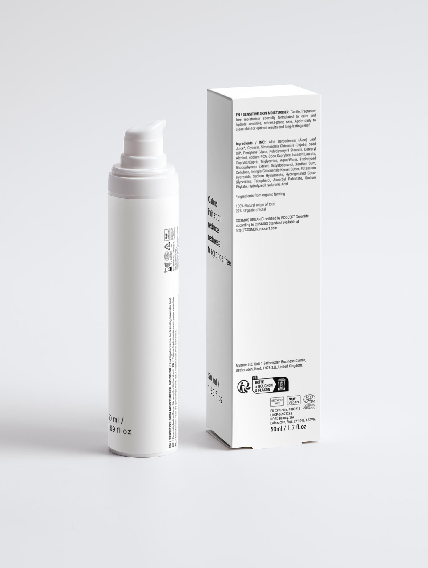 Sensitive Skin Moisturiser 50ml