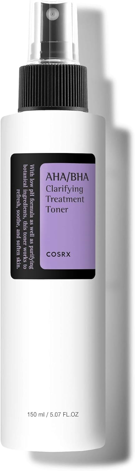 COSRX AHA/BHA Exfoliating Facial Treatment Toner