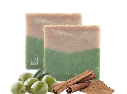 DR.HC All-Natural Skincare Face Soap - Olive Mineral Clay (110g, 3.8oz)