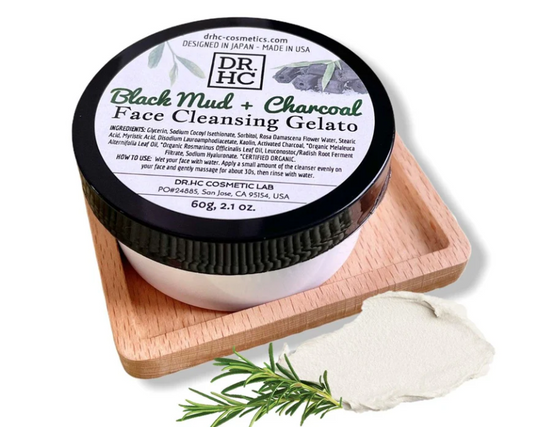 DR.HC Black Mud + Charcoal Face Cleansing Gelato (60g, 2.1oz.)