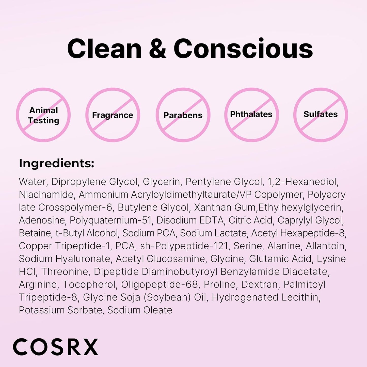 COSRX - Peptide Collagen Booster Toner Serum 150ml Renewal Boosting Facial Essence, Niacinamide & Hyaluronic Acid for All Skin Types