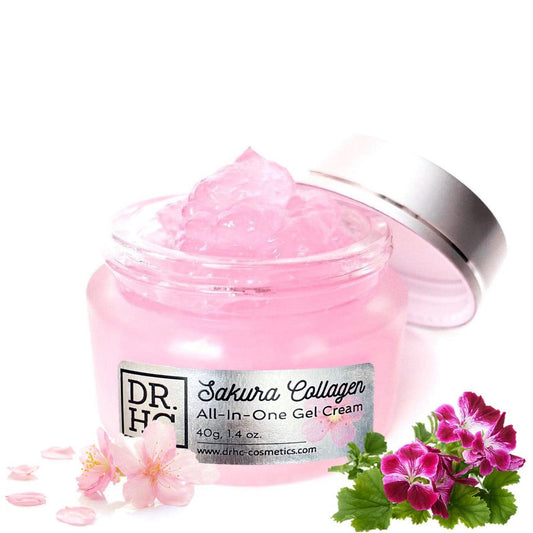 DR.HC Sakura Collagen All-In-One Gel Cream (25~40g, 0.9~1.4oz.)