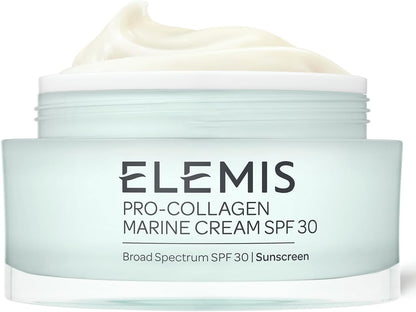 ELEMIS Pro-Collagen Marine Cream, Anti-Wrinkle Daily Face Moisturising Lotion 50ml, Hydrating Ultra-Light Gel-Cream Day Moisturiser Leaves Skin Smooth, Glowing and Rejuvenated, Suitable for All Skin Types