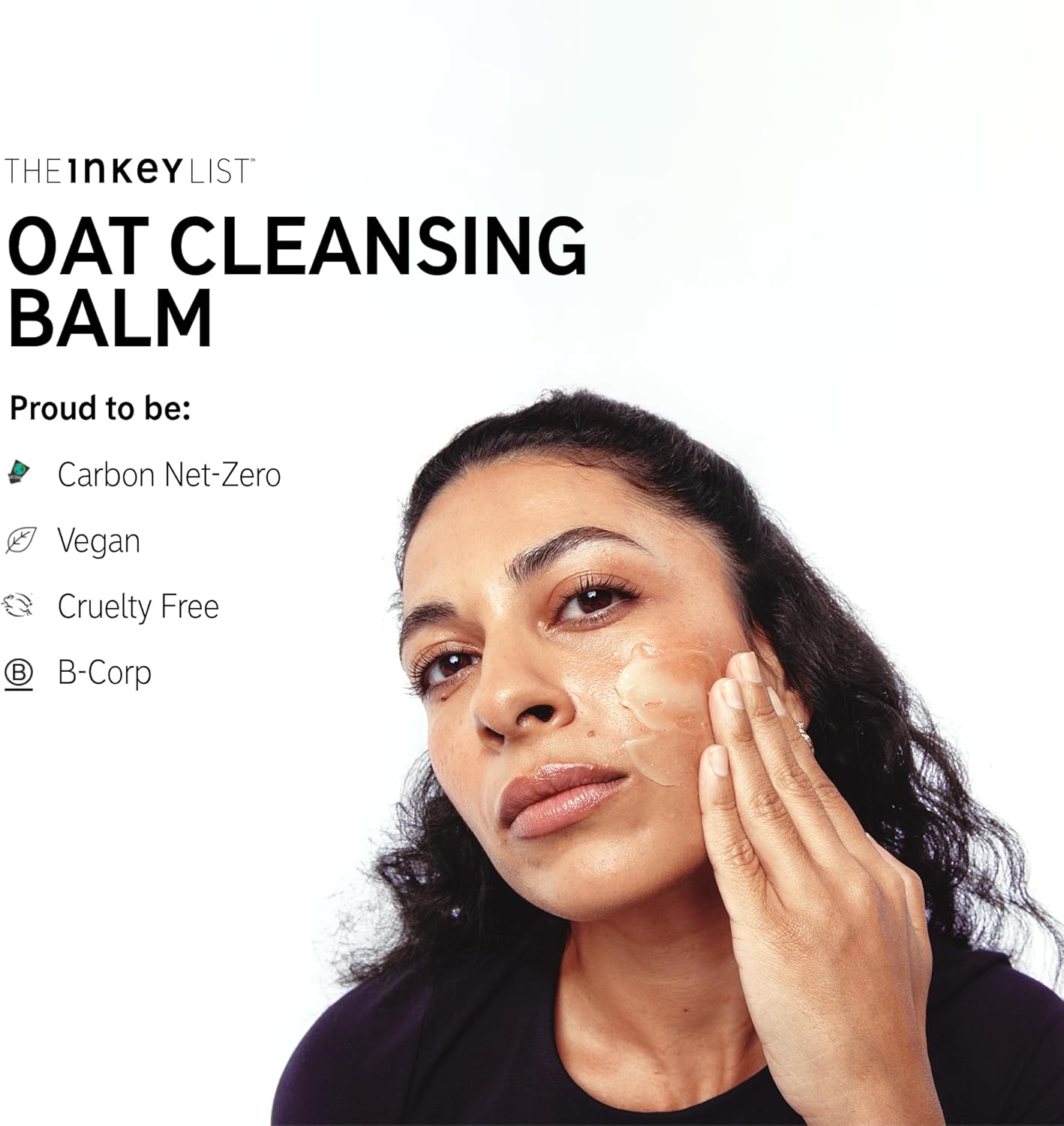 The INKEY List Mini Oat Cleansing Balm 50ml